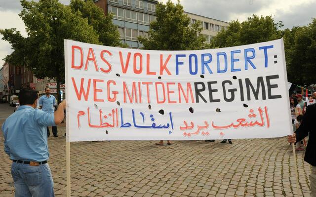 Massaker an das eigene  Volk