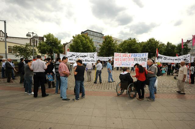 Das Regime soll zur Rechenschaft gezogen werden.