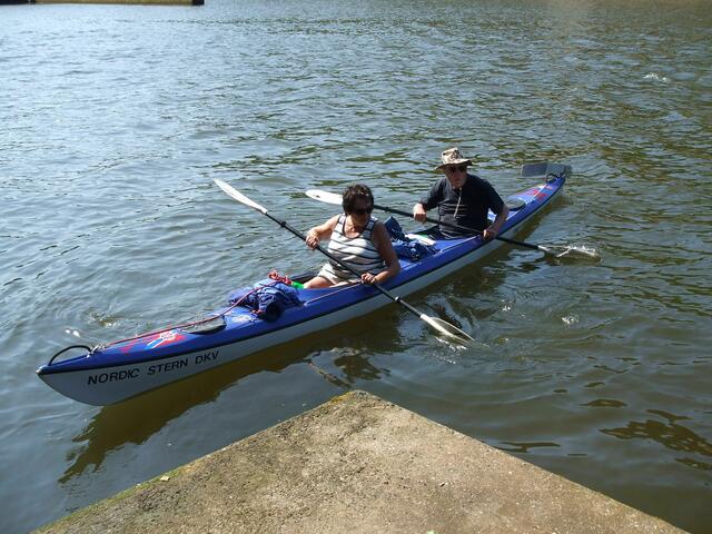 Einstieg Schleuse Mettlach