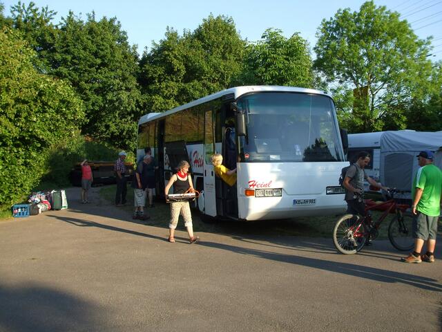 der Bus ist da