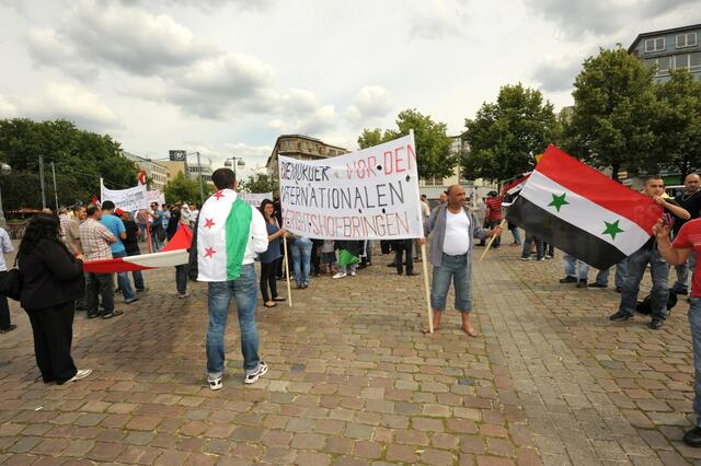 Proteste seit Mitte März in Syrien.