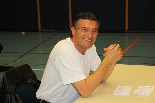 Freundlicher Punktrichter