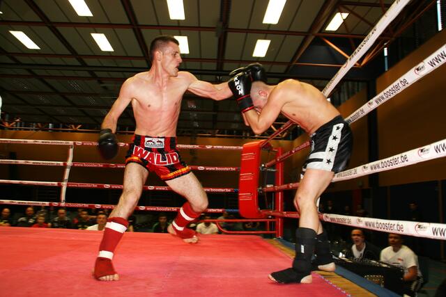 Sehr schlechte Lage für den Kämpfer!