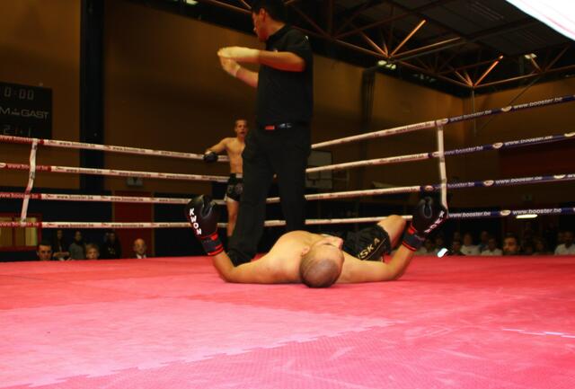 In der ersten Runde!