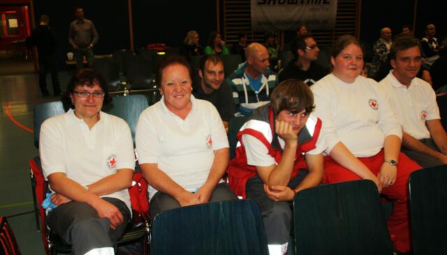 Das Rote-Kreuz-Team hatte auch Spaß!