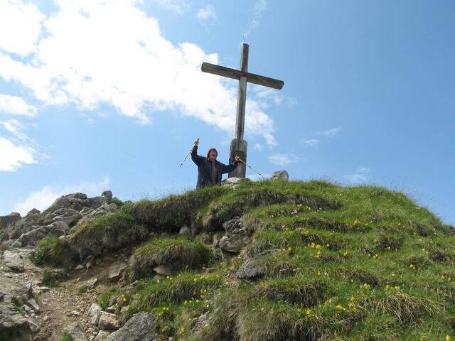 Die Bergkönigin auf der Schochenspitze