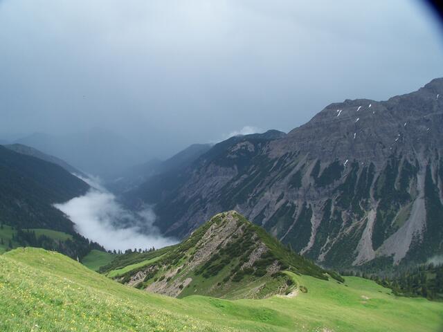Teils heiter, teils wolkig