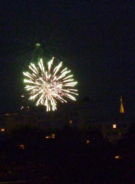 Der Abschluß ... das große Brilliant-Feuerwerk
