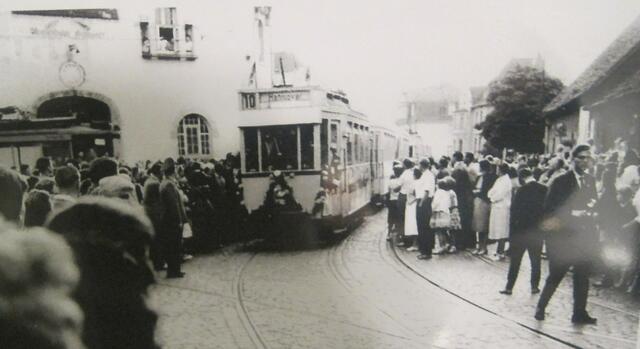 Abschied von der Straßenbahn 1961
