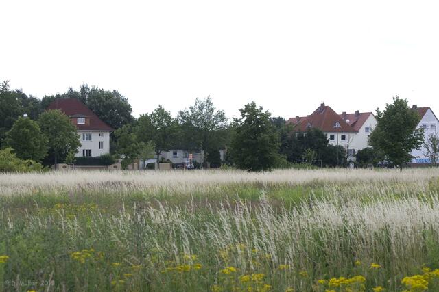 Die ersten Häuser von Langenhagen