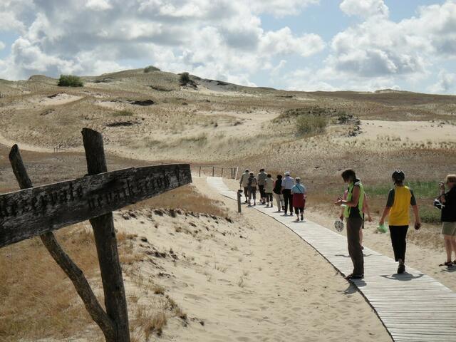 Eindrucksvoll: Wanderdüne im Nationalpark auf der Kurischen Nehrung.