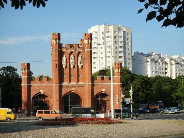 Wenig Altes wie dieses Stadttor ist in Königsberg noch zu sehen.