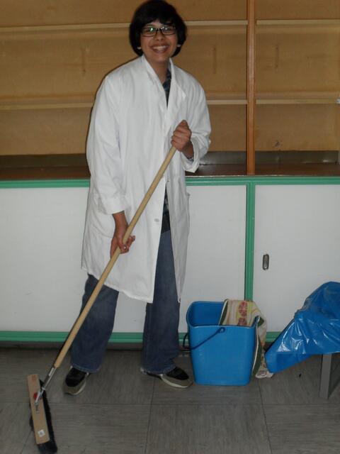 Proben zum Theaterstück