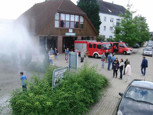 ... wo sich die Eltern lieber im Hintergrund hielten und Bilder machten.
