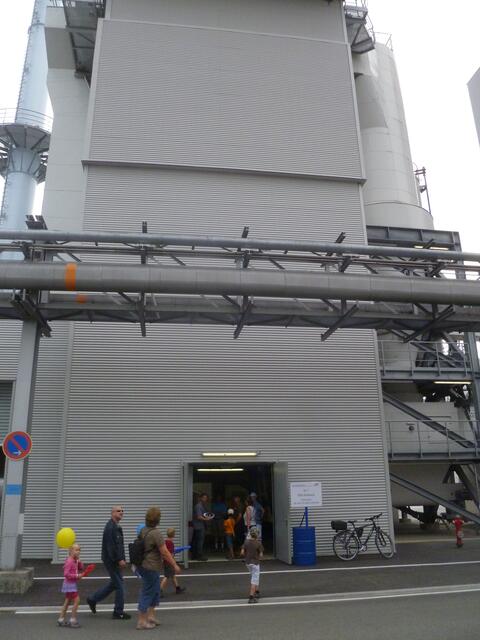 Das EBS-Heizkraftwerk lockte viele Besucher an
