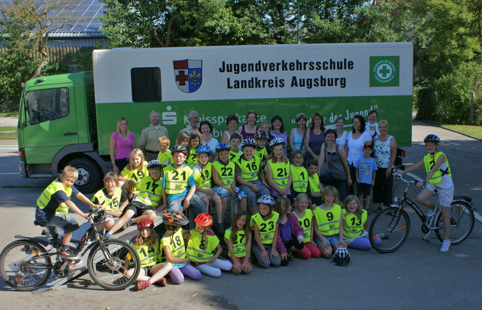 Fahrradprüfung erfolgreich abgelegt - Ellgau