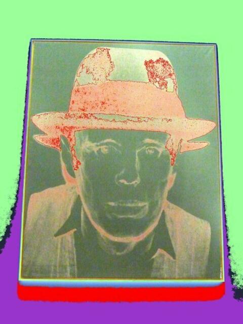 "Joseph BEUYS wie ihn WARHOL sah ... " - ars-evolutoria-malerei werner hahn.