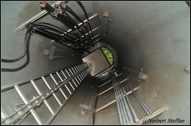 So sieht es von innen aus.