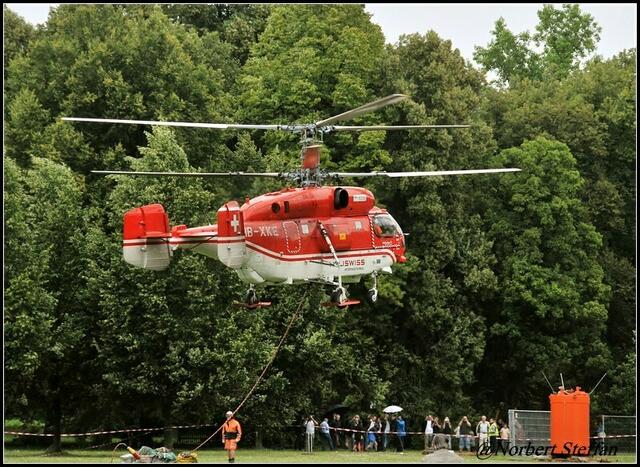 Der Schwerlasthubschrauber hat eine leistung von 2x2190 PS