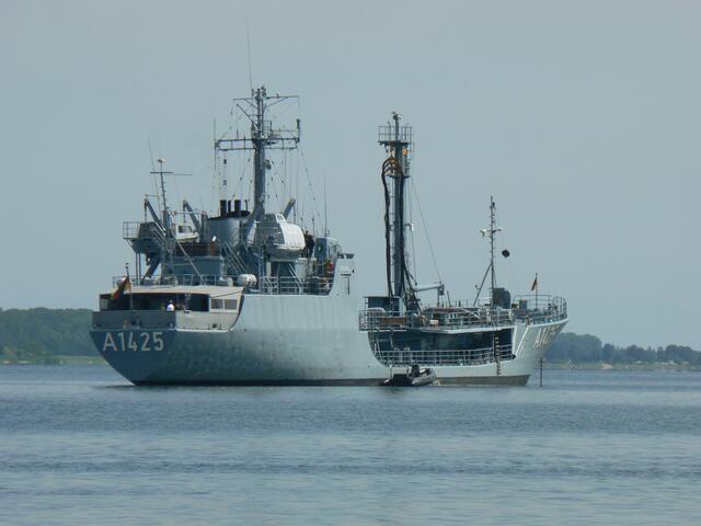 Übungsfahrt der Marine