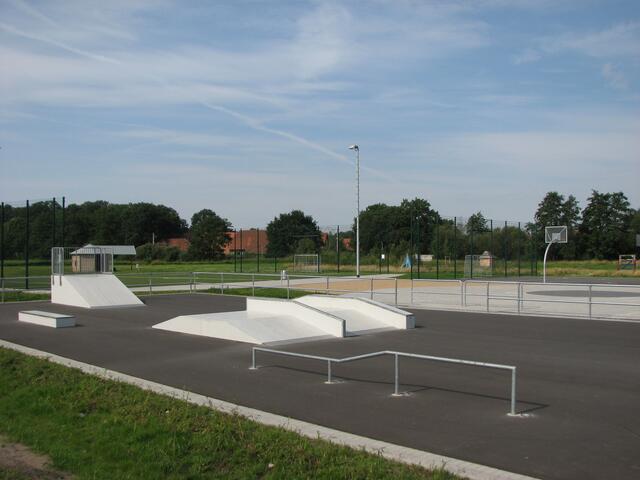 Skater-Anlage Interkultureller Erlebnispark Kaltenweide (©Katja Woidtke)
