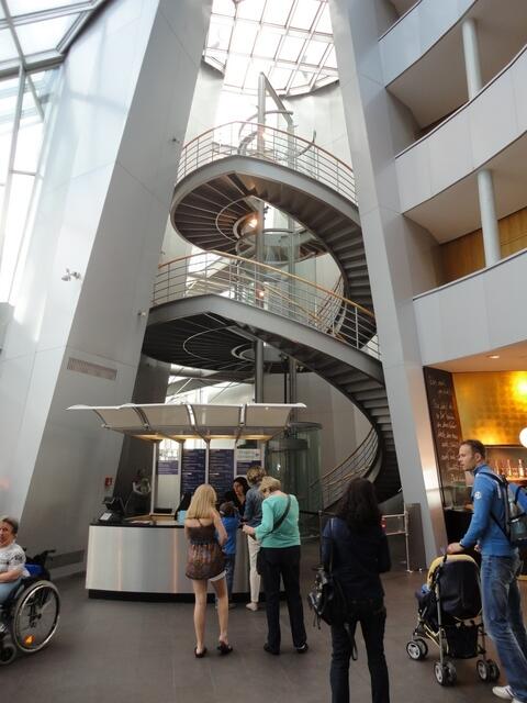 Vorraum des Schokoladen Museums