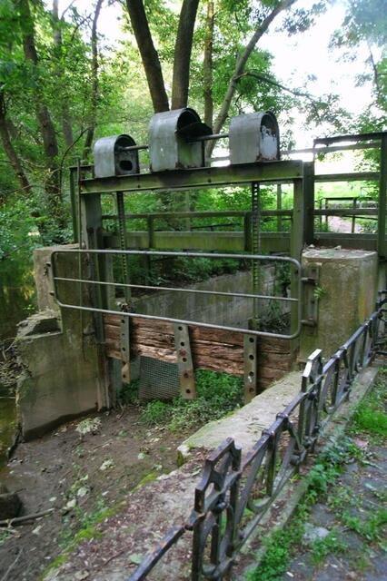 ... und hier kam das Wasser her - eine alte Wasserhebeanlage