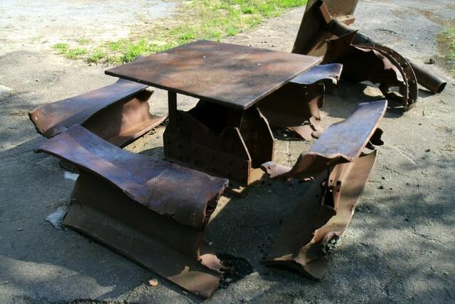 Für eine kurze Rast ist gesorgt ...