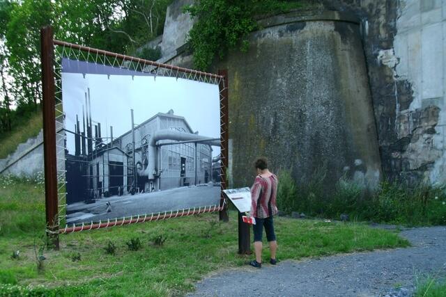 Hier in der Gaszentrale erarbeiteten 20 gasbetriebene Dynamomaschinen die Energie für das Hüttengelände