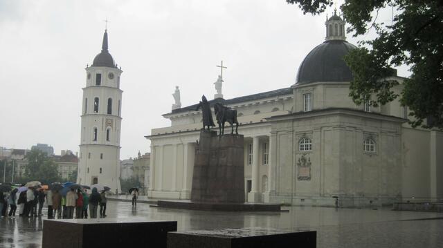 Vilnius, Kathedrale mit Kirchturm