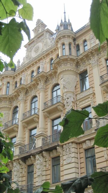 Riga, Jugendstilhäuser