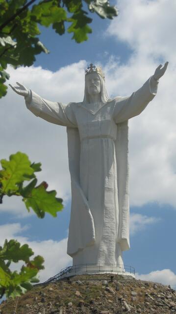 Die Christusfigur bei Schwiebus