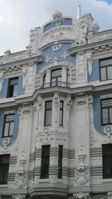 Riga, Jugendstilhäuser