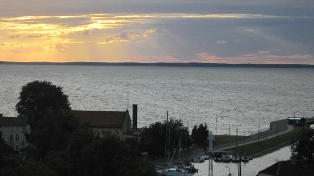 Abendstimmung am Frischen Haff in Frauenburg