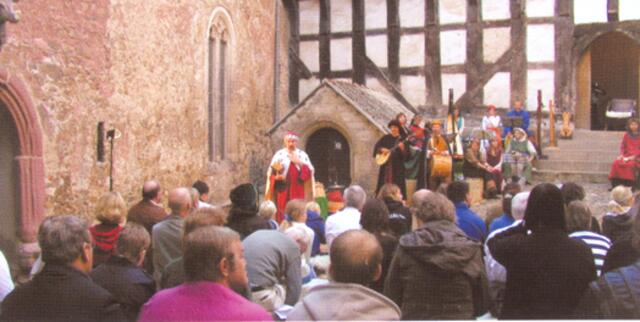 König, Volk & Spielleute | Foto: flyer, burg falkenstein