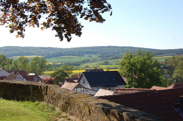 Balkon mit freiem Blick ins Lahntal...