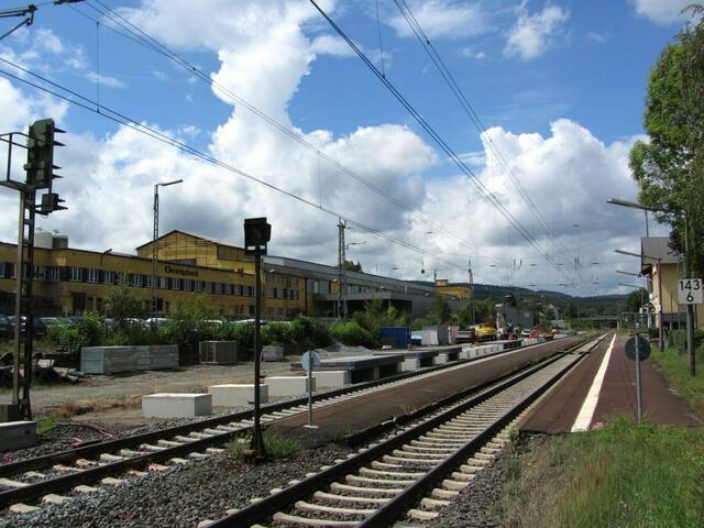 Ehringshausen bekommen einen neuen Bahnsteig.