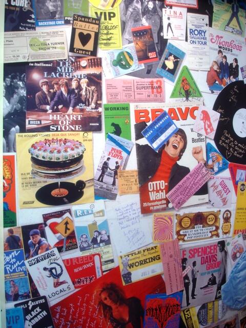 Impression aus dem Rockmuseum auf dem Olympiaturm