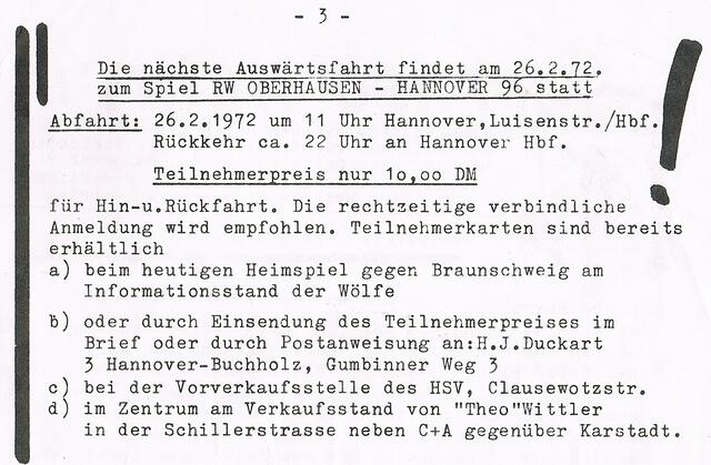 aus der Fan-Info "Rote Wölfe" Nr. 4 1972