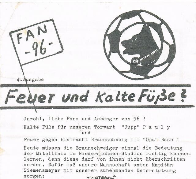 aus der Fan-Info "Rote Wölfe" Nr. 4 1972