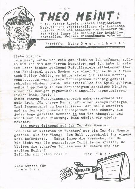 aus der Fan-Info "Rote Wölfe" Nr. 4 1972