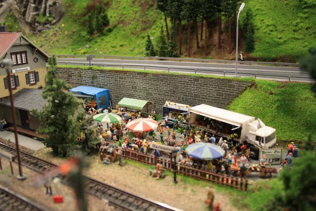 ob ein Wochenmarkt ....