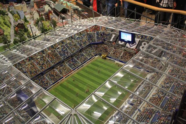 das Stadion ist ausverkauft .....