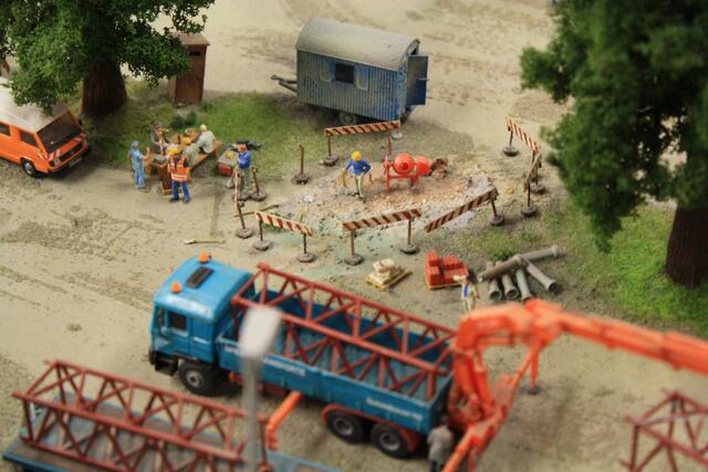 kleine Baustelle .....