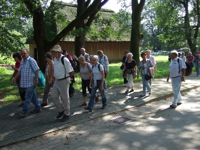 Abmarsch in Oberhaverbeck