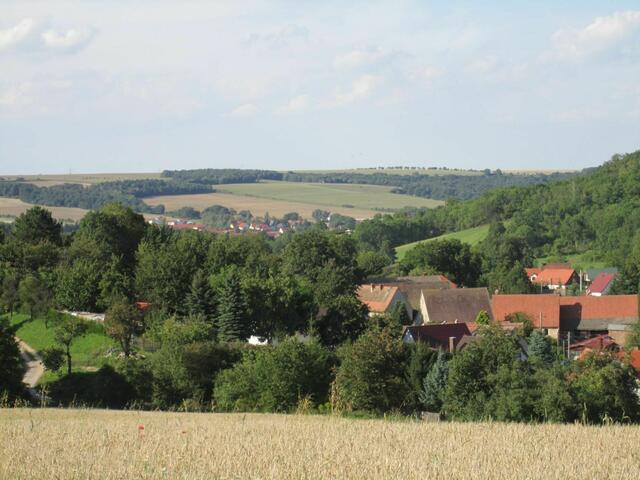 Blick Richtung Bad Bibra