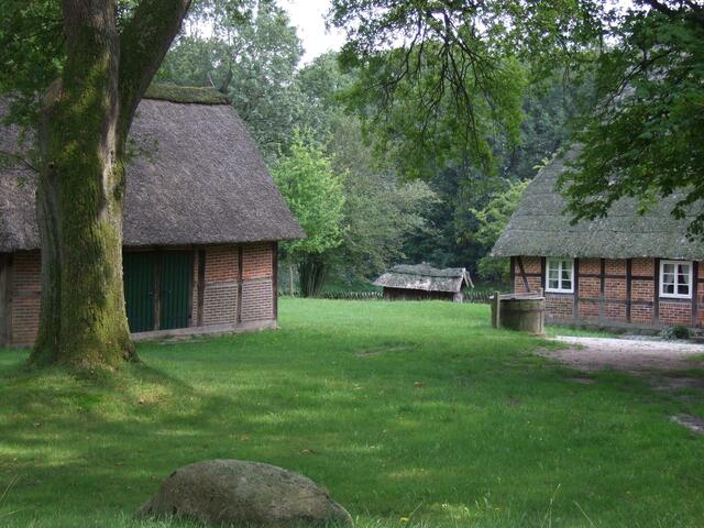 Fachwerkhäuser in Wilsede