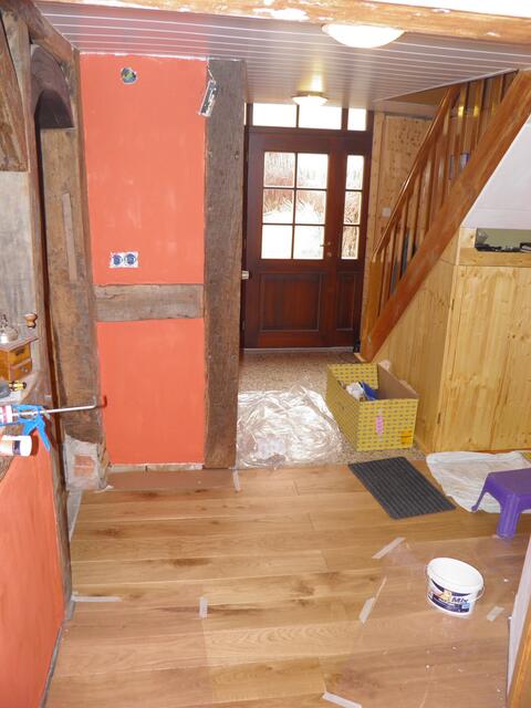 neue Ansicht zur Treppe