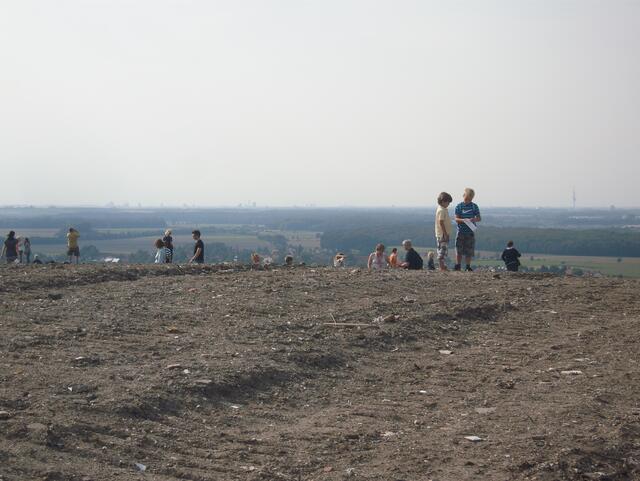 Reges Treiben auf dem Berg