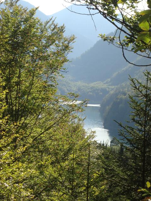 Schöne Aussichten auf dem Rückweg